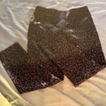 Ann Taylor  Womens Pants Size 6 Black Animal MSRP $98 Print Classic Ankle Pant Photo 0