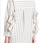 Joie  Poin Ruffle Sleeve Button Down Photo 3