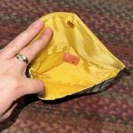 Ipsy NEW  BROWN & PLAID FLAP SNAP MAKE UP BAG Photo 2