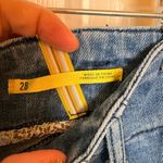 Anthropologie Maeve by Colette Full Length High Rise Wide Leg Jeans Size 28 Photo 5