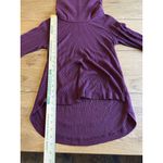 Anthropologie Maeve Burgundy Cowl Neck Oversize Sweater Size XS Women Modern Photo 4