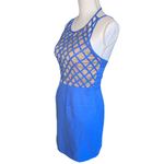 Finders Keepers  Precious Memories Dress Amparo Blue Nude Women’s Small Photo 1