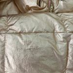 J.Crew  Rose Gold Metallic Puffer Jacket Size M Photo 10