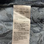 Chico's Chico’s 2P Gray Black Floral Jacquard Metallic Open Front Jacket Topper Photo 2