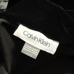 Calvin Klein  women's size large black velour cropped cardigan jacket formal NWT Photo 10