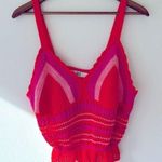 Madden Girl Crochet Peplum Top, XL Photo 0