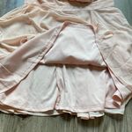 Lulus  Forevermore Skater Dress Peach Pink Sz L Photo 4