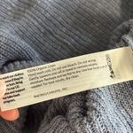 Eileen Fisher  Blue ORGANIC LINEN MELANGE SHELL Ribbed blue Small Photo 5