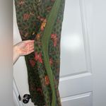 Anthropologie ett:twa Pants Womens Medium Green Schuyler Floral Crop Boho Hippie Photo 9