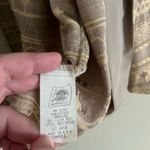 Vintage boho jacquard woven open front lightweight ornate jacket blazer S Gray Photo 5