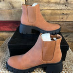 Shoe Republic LA  Brown Platform Boots Size‎ 7.5 Photo 0