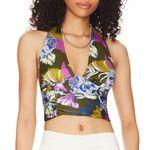 Free People Seraphina Halter Top in Bright Olive
 Photo 0