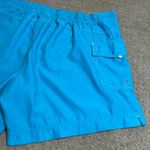 Catalina Women's Plus 1X (16W) Blue Board Swim Shorts Zip Fly Cargo Pockets Photo 7