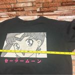 Sailor Moon Naoko Takeuchi pullover sweatshirt M Black Size M Photo 10
