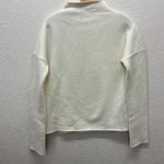 Lime & Vine Ivory Raw Hem Sweatshirt S White Photo 3