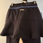 Hugo Athleisure Blue Stretch Knit Skirted Leggings | Women's M Medium Photo 1