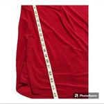 Anne Klein Gently Used red sleeveless V Neck lace up tank Photo 6