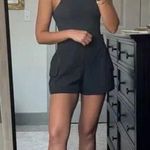 SKIMS Fits Everybody High Neck Bodysuit in Onyx Black Size Small Photo 2