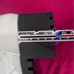 Wild Diva White 7 Eye Lace Up Patent Leather Chunky Heel Boots Size 7 Photo 3