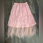 Live 4 Truth  Asymmetrical Pink Tulle Skirt Photo 6