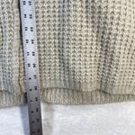 Anthropologie  Open Knit Cardigan Waffle Knit Cozy Layering Neutral Size M‎ Photo 6