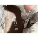 J SLIDES faux fur lined rubber sole high top zipper side‎ slip on shoes Size 8 Photo 4