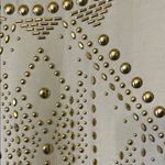 Hot & Delicious White Studded Women's Top Photo 3