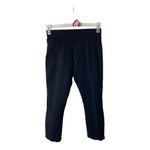 #131 AMERICAN GIANT black cropped heavy leggings Black Size 2 Photo 1