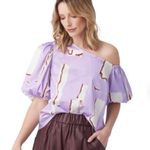 CROSBY by Mollie Burch Palmer Top In Size small Photo 0