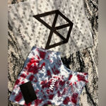 NWT Raw Gear cropped tie dye shirt. Size S. Anthro brand. Awesome. Cute. Need. Blue Photo 1