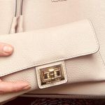 Mario Valentino Authentic VALENTINO By Mario leather tote and flap wallet set Photo 13