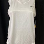 Nike  Dri-Fit Women's White Tennis Shirt/Tank Top Sz M SKU 4667 Photo 0