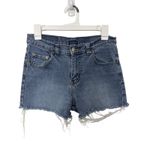 Jordache VTG 90s Denim Cut Off Shorts Size 7/8 High Rise Mom Jean Festival Photo 1
