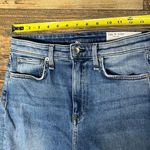 Rag and Bone  Blue Skinny Jeans with Distressed Details Photo 2