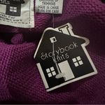 Storybook Knits New Treasures Purple Beaded Velvet Cardigan 3X Bow Buttons Glam Photo 11