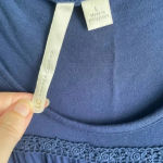 LC Lauren Conrad Lauren Conrad‎ Tank Top Blue Super Cute Size Large EUC! Photo 2