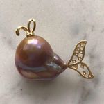 Baroque Pearl Little Mermaid Pendant Photo 1