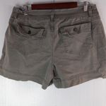 One 5 One  14 Canvas Pocketed Hiking Shorts in Olive Photo 1
