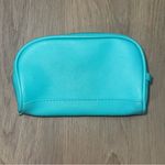 Macbeth Collections “Shopping Is My Therapy” Blue & Pink Makeup Pouch/Travel Bag Photo 1
