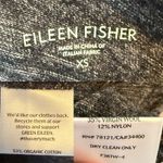 Eileen Fisher  Wool Blend Boat Neck Sweater Grey Bateau size XS Photo 3