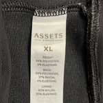 Spanx Assets All Over Faux Leather Black Leggings High Waist Size XL EUC #0379 Photo 2