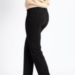 Betabrand  Straight Leg Classic Dress Pant Yoga Pants Black Small Photo 3