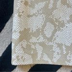 ESCADA vintage luxury Leather Snake python Pencil Skirt Tan Size XS Photo 1