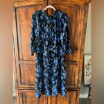 Talbots  NWT | Smocked Midi Dress in Fragrant Lilac | XL Photo 3