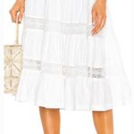 Tularosa Thelma Skirt in White Large Photo 0