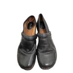 Softspots Black Leather Comfort Clogs – Pillowtop Footbed – Size 8.5M Photo 3