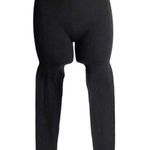 Colorful sz ONE SIZE black thermal thick legging NWT Photo 0