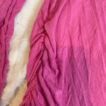 Halogen Pink Off Shoulder Long Sleeve Ruched Bodycon Top Size Small Photo 3