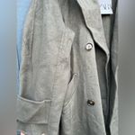 ZARA Wool Blend Coat Double Breasted Coat Size XSMALL Photo 3