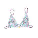 Kulani Kinis Lounge x Halter Bralette String Bikini Top in Sweet Pea Floral Photo 6